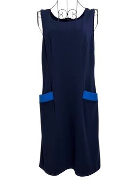 NEW Lilly Pultizer Allaine Sleeveless Knit Midi Dress, True Navy, Size Medium